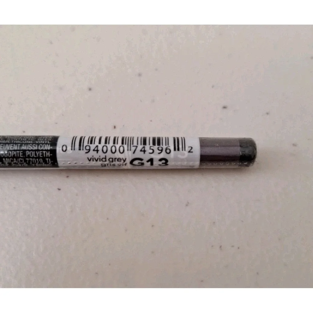 AVON GLIMMERSTICKS CHROMES EYE LINER - Vivid Grey- G13 - New Sealed